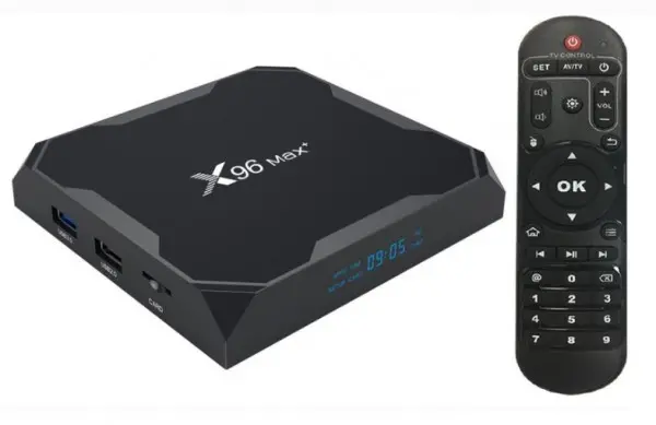 GMB-X96 MAX+ 4/32GB DDR3 Gembird smart TV box S905X3 quad, Mali-G31MP 4K, KODI Android 9.0