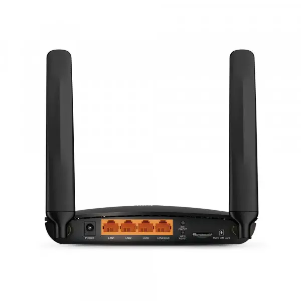 Bežični ruter TP-LINK ARCHER MR200 Wi-FiAC750433Mbps300Mbps4G LTESIM1xWAN 3xLAN2 antene' ( 'ARCHER MR200' ) 