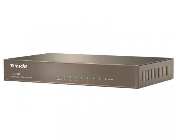 TENDA TEG1008D 8-Port Gigabit Desktop Switch