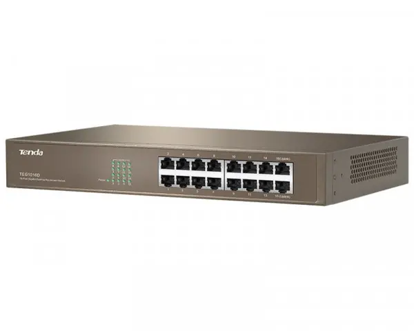 TENDA TEG1016D v6.0 16-Port Gigabit Ethernet Switch