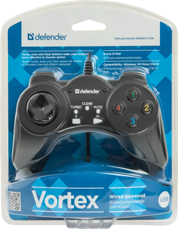Gamepad Defender Vortex USB PC