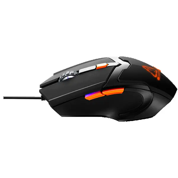CANYON Vigil GM-2 Optical Gaming Mouse with 6 programmable buttons, Pixart optical sensor, 4 levels of DPI and up to 3200, 3 million times 