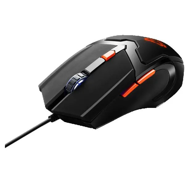 CANYON Vigil GM-2 Optical Gaming Mouse with 6 programmable buttons, Pixart optical sensor, 4 levels of DPI and up to 3200, 3 million times 