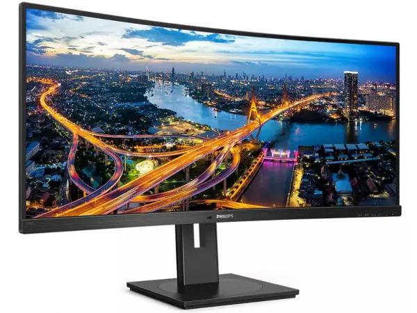 Monitor PHILIPS 346B1C00 34''VA,21:9,zakrivljen3440 x 1440100Hz4ms GtGHDMI,DP,USB,LANzvučnici' ( '346B1C00' ) 