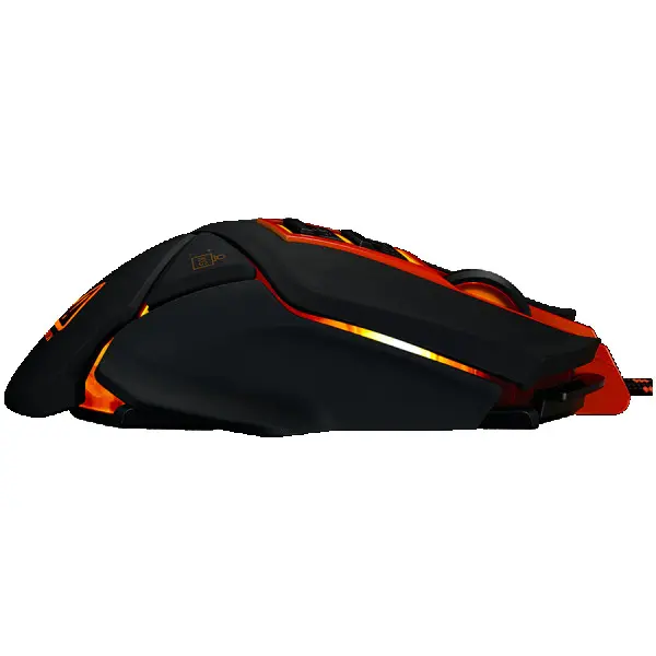 CANYON Hazard GM-6 Optical gaming mouse, adjustable DPI setting 80016002400320048006400, LED backlight, moveable weight slot and retractabl