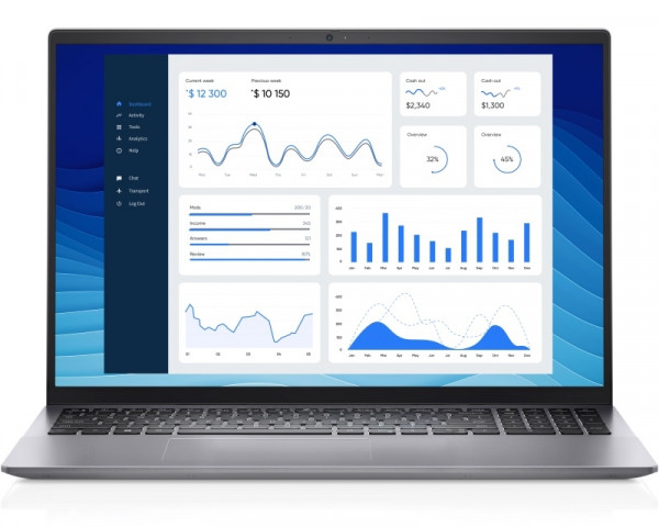 DELL Vostro 5625 16'' FHD+ AMD Ryzen 7 5825U 16GB 512GB SSD Backlit Win11Pro sivi 5Y5B (2)