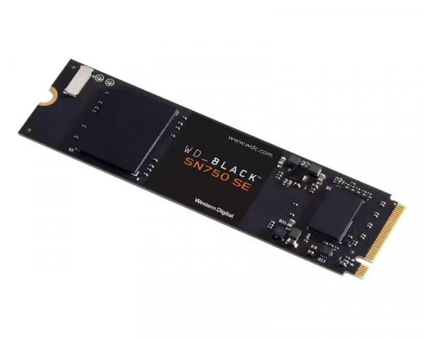WD 500GB M.2 NVMe WDS500G1B0E SN750 Black