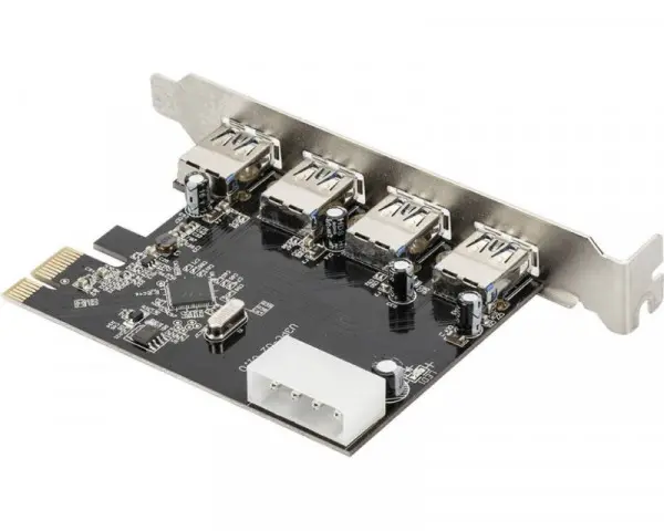DIGITUS PCIe kartica 4x USB 3.0