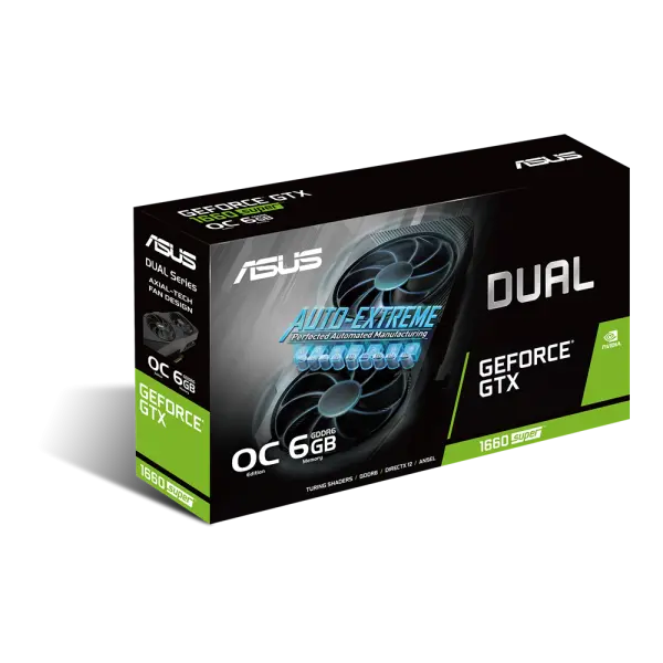 SVGA ASUS DUAL-GTX1660S-O6G-EVO