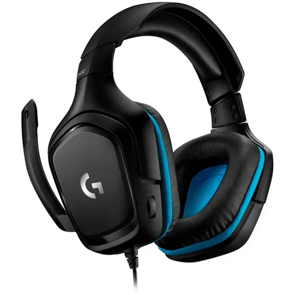 LOGITECH G432 7.1 Surround Sound Wired Gaming Headset - LEATHERETTE - USB - EMEA ( 981-000770 ) 