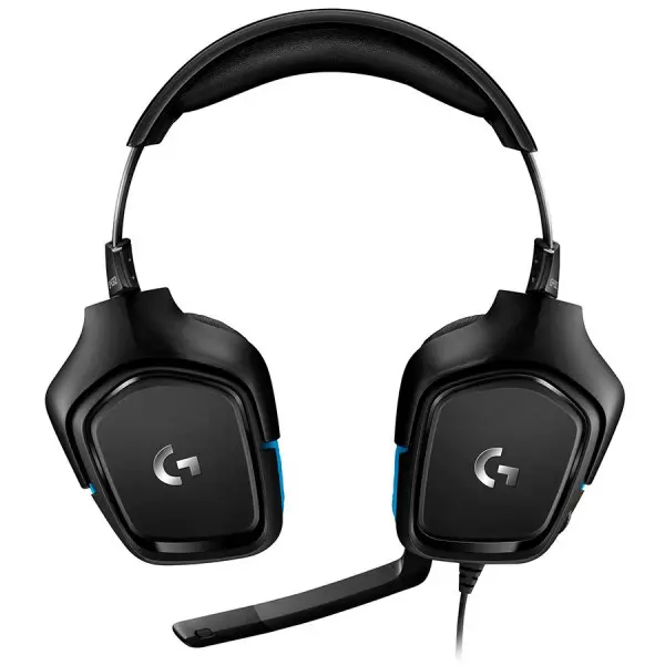 LOGITECH G432 7.1 Surround Sound Wired Gaming Headset - LEATHERETTE - USB - EMEA ( 981-000770 ) 