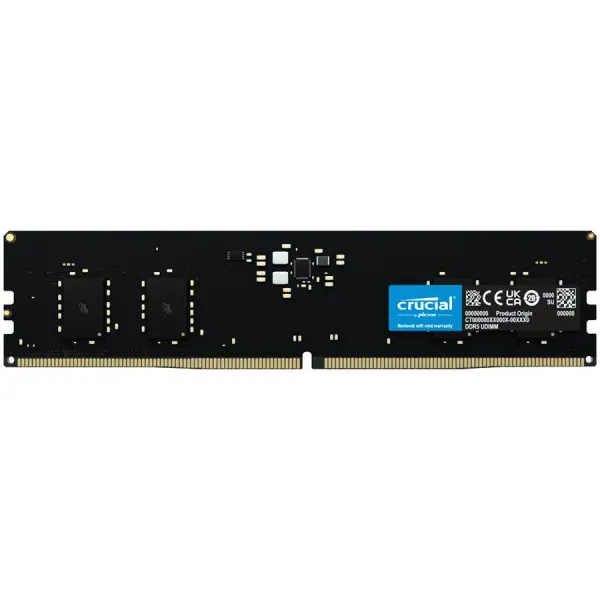 CRUCIAL 8GB DDR5-4800 UDIMM CL40 (16Gbit) ( CT8G48C40U5 ) 