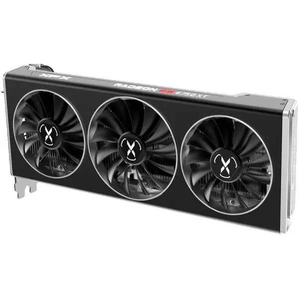 XFX AMD RX-6750XT Speedster MERC Black 12GB GDDR6 192bit, 2623 MHz  18Gbps, 3x DP, 1x HDMI, 3 slot, 3 fan ( RX-675XYTBDP )