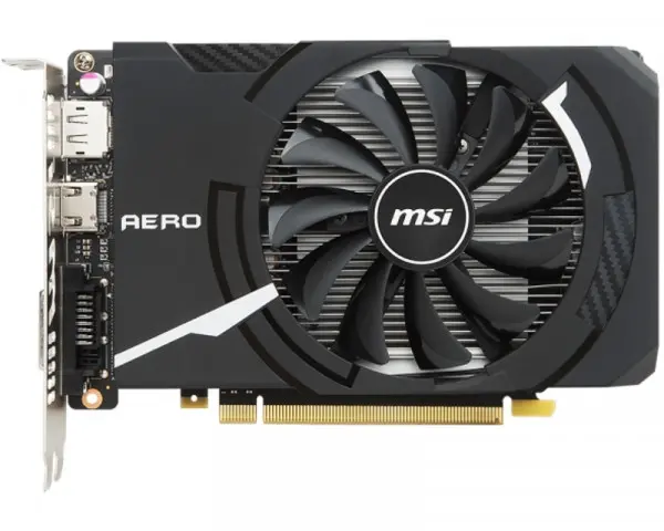 MSI nVidia GeForce GTX 1050 Ti 4GB 128bit GTX 1050 Ti AERO ITX 4G OCV1