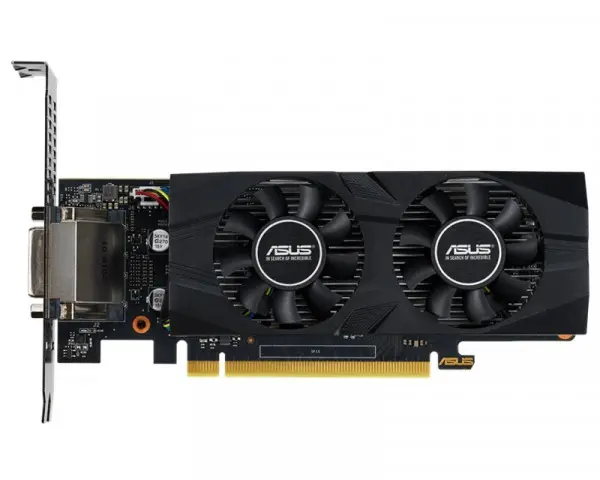 ASUS nVidia GeForce GTX 1650 4GB 128bit DUAL-GTX1650-O4G-LP-BRK