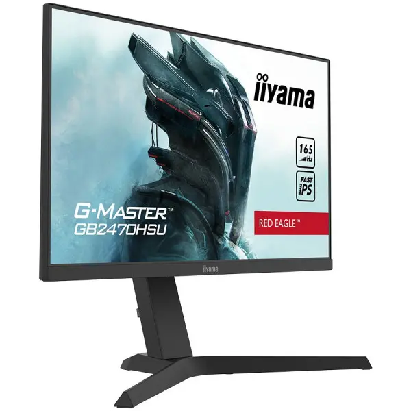 Monitor 23.8 Iiyama Gaming GB2470HSU-B1 23.8'' IPS 165Hz 1920x1080 0.8ms 250 cdm˛ 1100:1 80M:1 HDMI, DP, USBHub ( GB2470HSU-B1 ) 