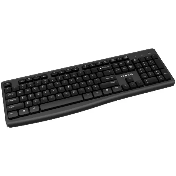 Wireless Chocolate Standard Keyboard  ,105 keys, slim  design with chocolate key caps,black ,Size34.2*145.4*27.2mm,440g AD layout ( CNS-HKB