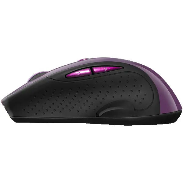 CANYON MW-01 2.4GHz wireless mouse with 6 buttons, optical tracking - blue LED, DPI 100012001600, Purple pearl glossy, 113x71x39.5mm, 0.07k