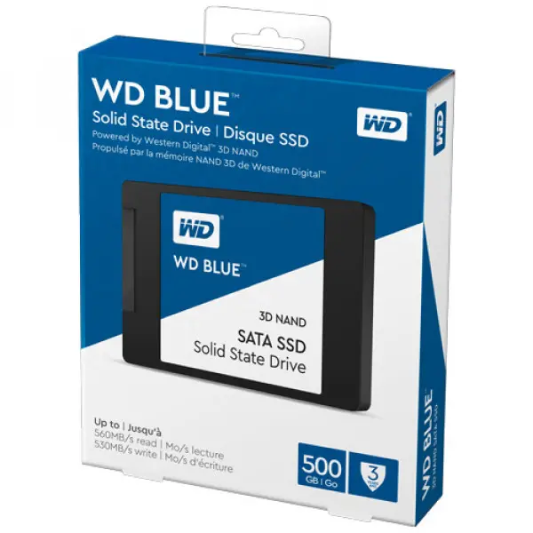 WD 500GB 2.5'' SATA III WDS500G2B0A Blue SSD