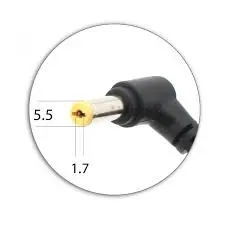 Punjac za laptop Acer 19V 2.15A (5.5*1.7) ugao 90 HQ