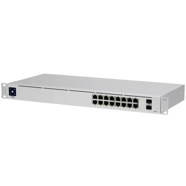 USW-16-PoE 16 RJ45 ports with 2 SFP ports ( USW-16-POE-EU ) 