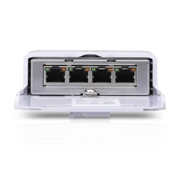 Ubiquiti NanoSwitch N-SW Outdoor 4-Port PoE Passthrough Switch