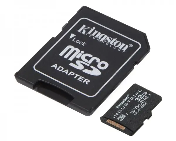 KINGSTON Industrial MicroSDHCSDXC 32GB + Adapter SDCIT232GB