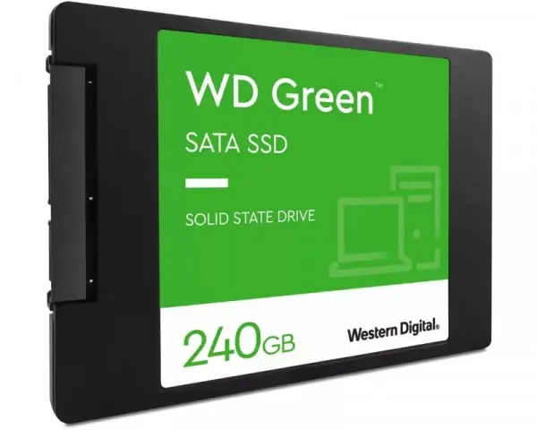 WD 240GB 2.5'' SATA III WDS240G3G0A Green SSD