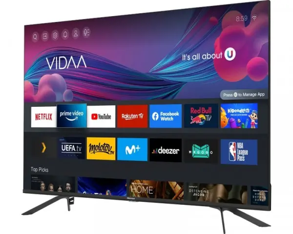 HISENSE 50'' 50E76GQ Smart LED 4K UHD digital LCD TV