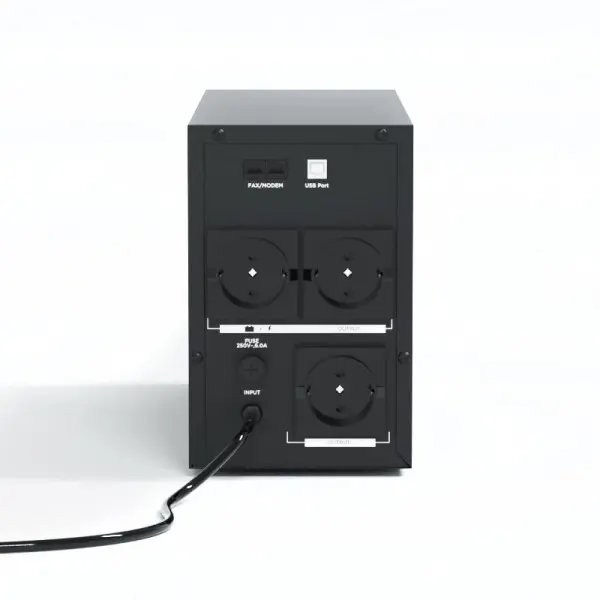 LanPlus UPS 1200VA 720W USB+RJ11 3 Schuko