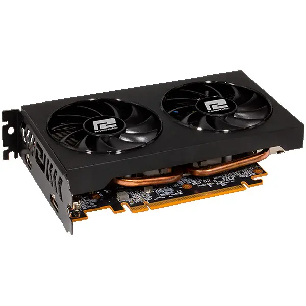 TUL Video Card AMD Radeon RX-6500XT Fighter 4GB GDDR6 64bit, 1x DP, 1x HDMI, 2 fan, 2 slot ( AXRX 6500XT 4GBD6-DHOC ) 