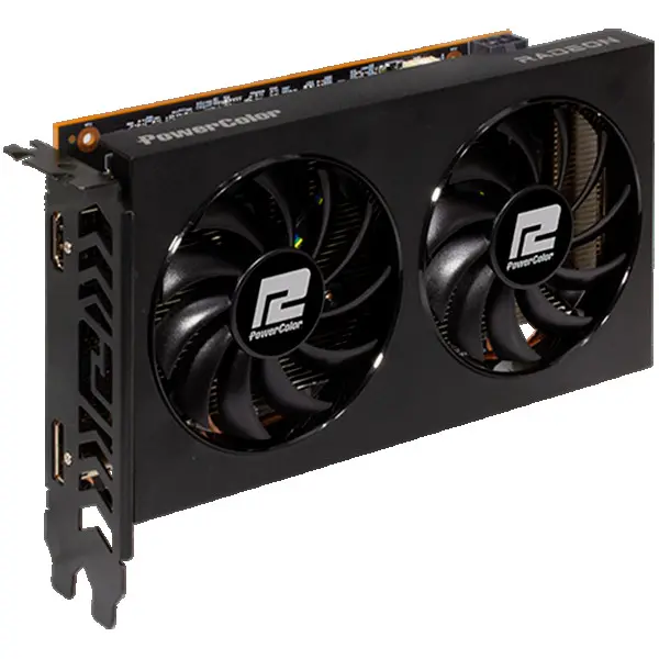 TUL Video Card AMD Radeon RX-6500XT Fighter 4GB GDDR6 64bit, 1x DP, 1x HDMI, 2 fan, 2 slot ( AXRX 6500XT 4GBD6-DHOC ) 