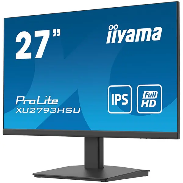 IIYAMA XU2793HSU-B4 27 ETE IPS-panel, 1920x1080, 300 cdm˛, 13cm Height Adj. St