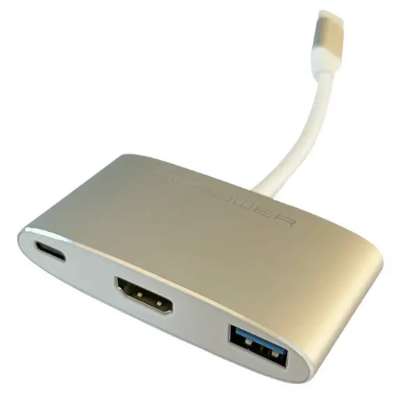 HUB LC Power LC-HUB-C-MULTI-4 Type C, 1xHDMI DP