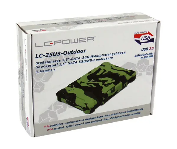 HDD Rack LC Power 2.5'' LC-25U3-Outdoor USB3.0