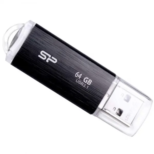 Flash Drive Silicon Power 64 GB Blaze B02 usb 3.0 SP064GBUF3B02V1K Black