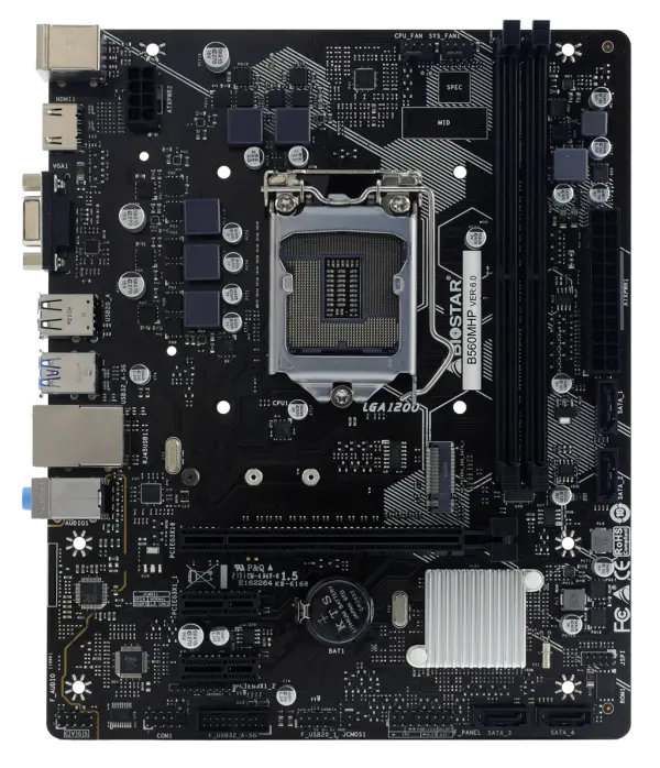 MB s1200 Biostar B560MHP 2xDDR4M.2HDMIVGA
