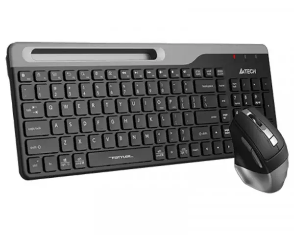 A4 TECH FB2535C FSTYLER Wireless USB tastatura US siva
