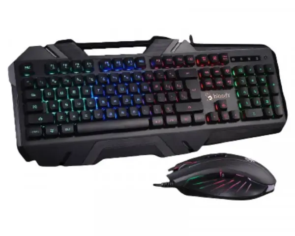 A4 TECH B2500 Bloody Neon Illuminated Gaming USB set