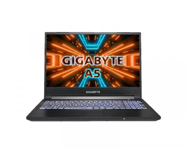 GIGABYTE A5 K1 15.6'' FHD 144Hz AMD Ryzen 5 5600H 16GB 512GB SSD GeForce RTX 3060P 6GB RGB Backlit Crni
