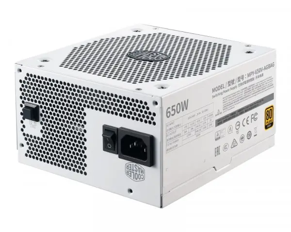 COOLER MASTER V650 GOLD-V2 White 650W napajanje (MPY-650V-AGBAG-EU) 5Y