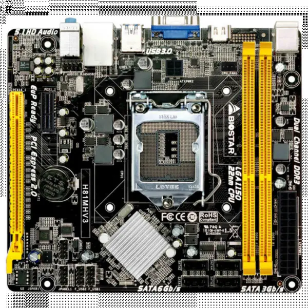 Matična ploča 1150 Biostar H81MHV3 VGAHDMI