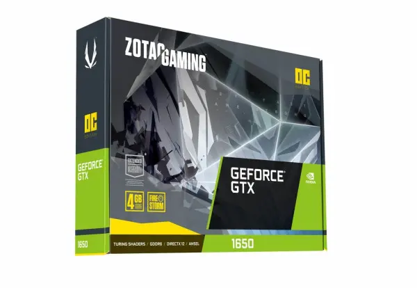 Grafička karta Zotac GeForce GTX 1650 4GB DDR6 128 bit DVIDPHDMI