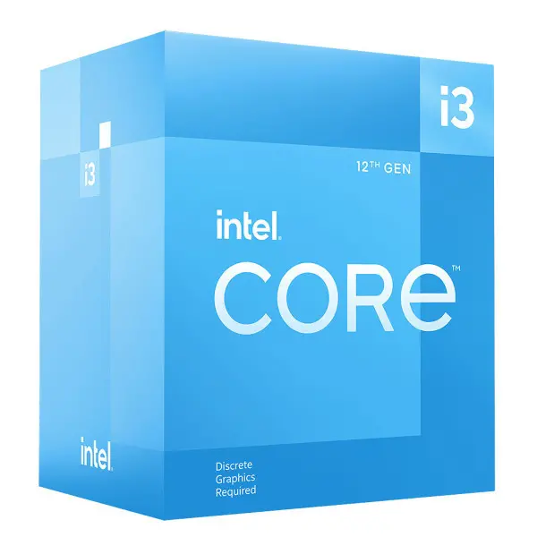 CPU s1700 INTEL Core i3-12100F 4-Core 3.30GHz (4.30GHz) Box