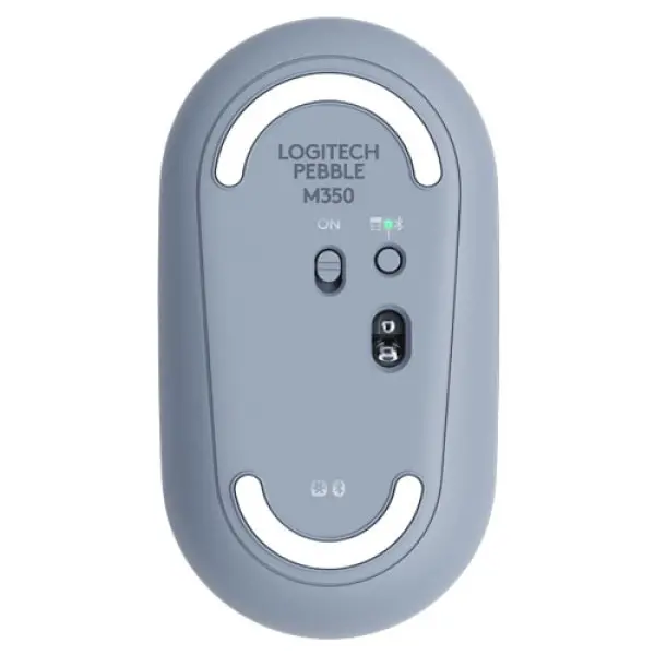Miš Logitech M350 Pebble Wireless Blue Grey 910-005719