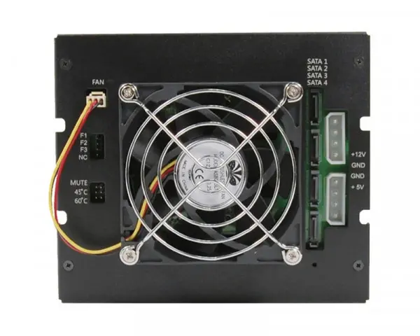 CHIEFTEC CMR-3141SAS 4 x 3.5'' ili 4 x 2.5'' SATA crna fioka za hard disk