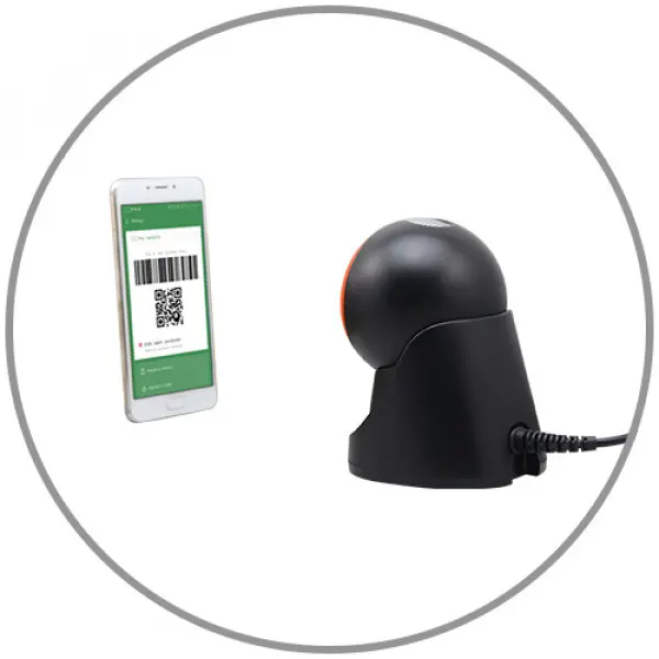 POS Barcode Scan XL-SCAN XL-2302 USB1D2Dtable