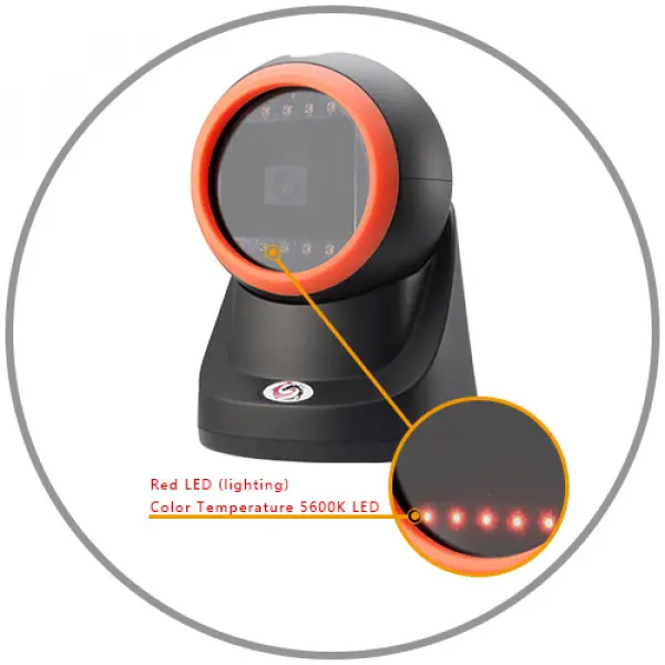 POS Barcode Scan XL-SCAN XL-2302 USB1D2Dtable