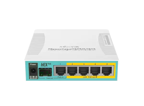 MikroTik RB960PGS hEX PoE 3G4G-LTE & PoE svičruter 5 x LANWAN