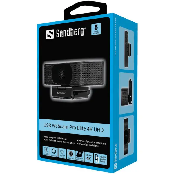 WEB kamera Sandberg Pro Elite 4K 134-28